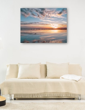 Cuadro decorativo Luz de la mañana técnica mixta Cuadros Jr Playas