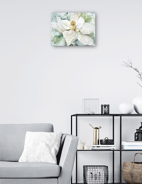 Cuadro decorativo Magnolia de la mañana técnica mixta Cuadros Jr Primavera