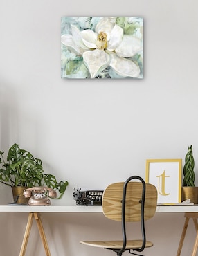 Cuadro decorativo Magnolia de la mañana técnica mixta Cuadros Jr Primavera