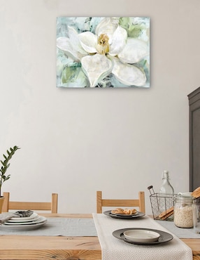 Cuadro decorativo Magnolia de la mañana técnica mixta Cuadros Jr Primavera