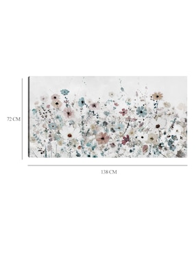Cuadro decorativo Luz sorbete salvaje técnica mixta Cuadros Jr Primavera