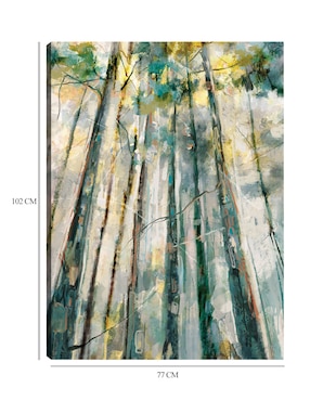 Cuadro decorativo Majestuoso técnica mixta Cuadros Jr Primavera