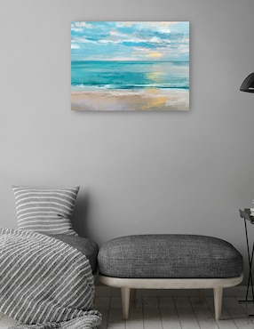 Cuadro decorativo Mares tranquilos técnica mixta Cuadros Jr Playas