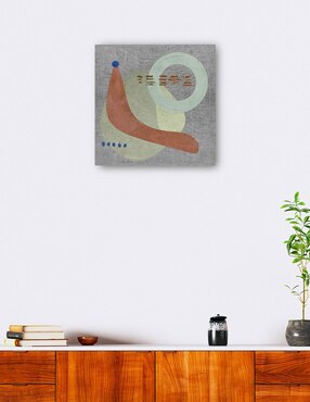 Cuadro decorativo Modogo V técnica mixta Cuadros Jr Formas