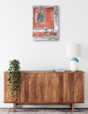 Cuadro decorativo Mia corsa técnica mixta Cuadros Jr Lugares