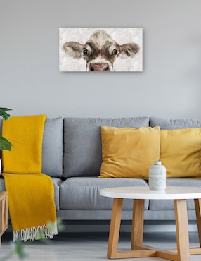 Cuadro decorativo Mirada de vaca técnica mixta Cuadros Jr Animales Domésticos