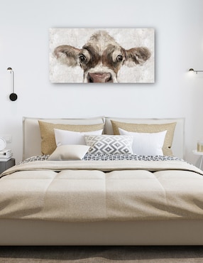 Cuadro decorativo Mirada de vaca técnica mixta Cuadros Jr Animales Domésticos