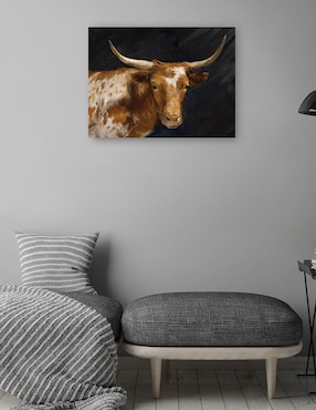 Cuadro decorativo Mercado alcista técnica mixta Cuadros Jr Animales Domésticos