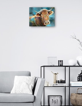 Cuadro decorativo Marvin técnica mixta Cuadros Jr Animales Domésticos