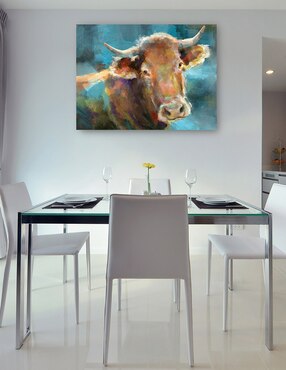 Cuadro decorativo Marvin técnica mixta Cuadros Jr Animales Domésticos