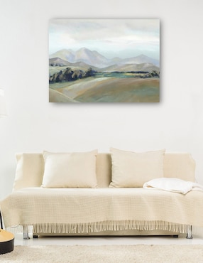 Cuadro decorativo Paisaje Capas IV técnica mixta Cuadros Jr Campos