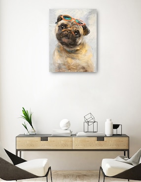 Cuadro decorativo Niños geniales III técnica mixta Cuadros Jr Animales Domésticos