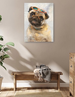 Cuadro decorativo Niños geniales III técnica mixta Cuadros Jr Animales Domésticos