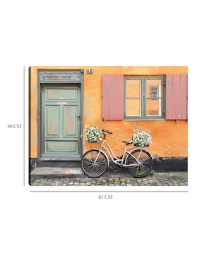Cuadro decorativo Painiers a Fleurs técnica mixta Cuadros Jr Lugares