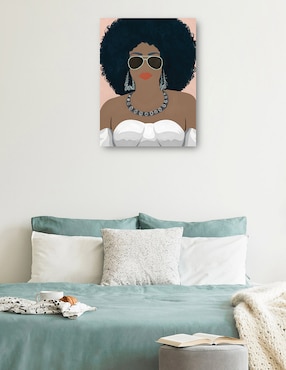 Cuadro decorativo Nala técnica mixta Cuadros Jr Gente