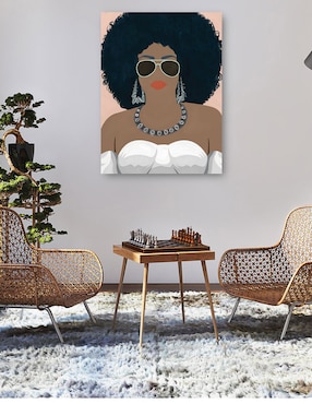 Cuadro decorativo Nala técnica mixta Cuadros Jr Gente