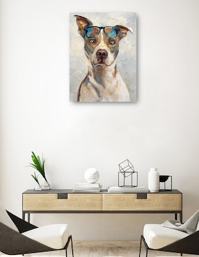 Cuadro decorativo Niños geniales I técnica mixta Cuadros Jr Animales Domésticos