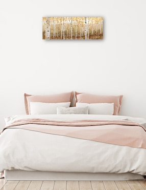 Cuadro decorativo Oros de otoño técnica mixta Cuadros Jr Bosques