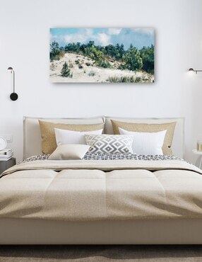 Cuadro decorativo Paisaje de dunas técnica mixta Cuadros Jr Muelles