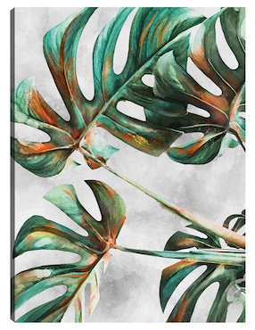 Cuadro decorativo Monstruosa técnica mixta Cuadros Jr Floración