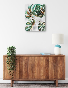 Cuadro decorativo Monstruosa técnica mixta Cuadros Jr Floración