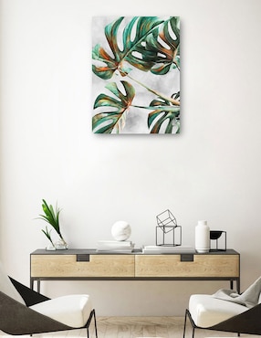 Cuadro decorativo Monstruosa técnica mixta Cuadros Jr Floración