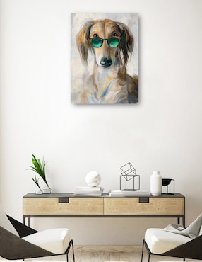 Cuadro decorativo Niños geniales II técnica mixta Cuadros Jr Animales Domésticos