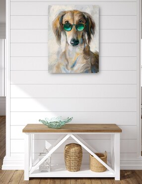 Cuadro decorativo Niños geniales II técnica mixta Cuadros Jr Animales Domésticos