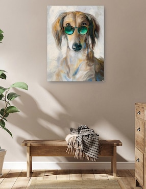 Cuadro decorativo Niños geniales II técnica mixta Cuadros Jr Animales Domésticos