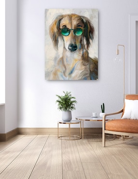 Cuadro decorativo Niños geniales II técnica mixta Cuadros Jr Animales Domésticos
