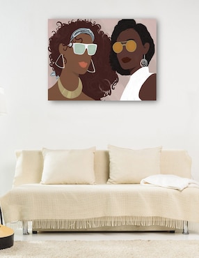 Cuadro decorativo Novias técnica mixta Cuadros Jr Gente