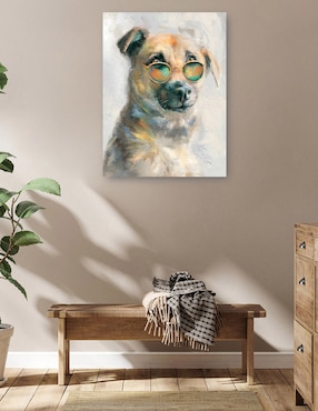 Cuadro decorativo Niños geniales IV técnica mixta Cuadros Jr Animales Domésticos
