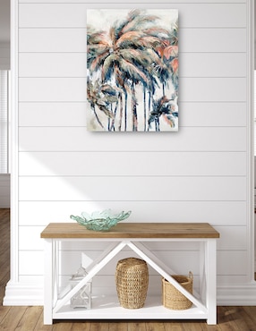 Cuadro decorativo Palmeras de la isla técnica mixta Cuadros Jr Trópico