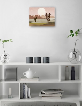 Cuadro decorativo Paisaje lunar del desierto I técnica mixta Cuadros Jr Desiertos