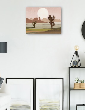 Cuadro decorativo Paisaje lunar del desierto I técnica mixta Cuadros Jr Desiertos