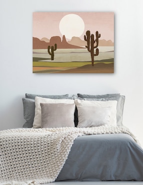 Cuadro decorativo Paisaje lunar del desierto I técnica mixta Cuadros Jr Desiertos