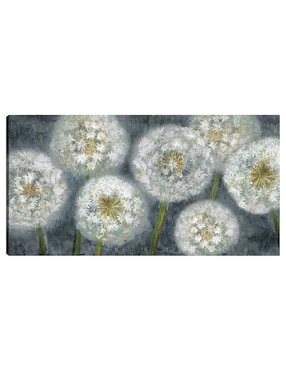 Cuadro decorativo Panel azul Tres deseos técnica mixta Cuadros Jr Floración