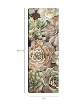 Cuadro decorativo Panel del jardín del desierto II técnica mixta Cuadros Jr Floración