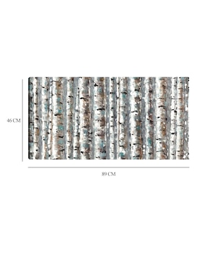 Cuadro decorativo Panel Abstracción Abedul técnica mixta Cuadros Jr Inspiración