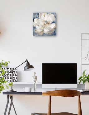 Cuadro decorativo Peonía perfecta técnica mixta Cuadros Jr Floración