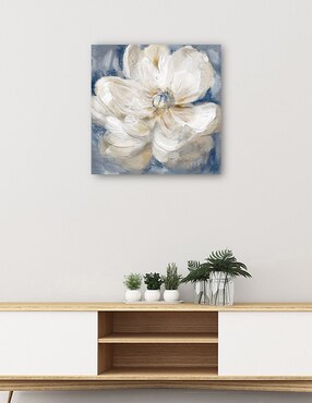 Cuadro decorativo Peonía perfecta técnica mixta Cuadros Jr Floración