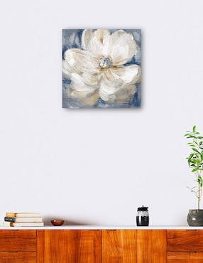 Cuadro decorativo Peonía perfecta técnica mixta Cuadros Jr Floración