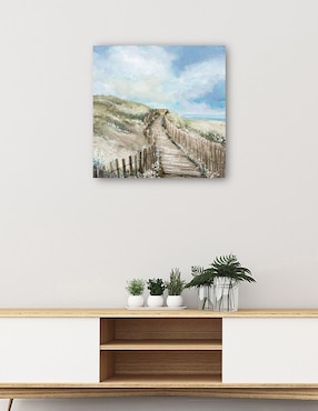Cuadro decorativo Paseo marítimo 2 técnica mixta Cuadros Jr Caminos