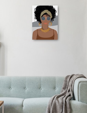 Cuadro decorativo Paz técnica mixta Cuadros Jr Gente