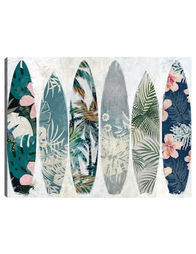 Cuadro decorativo Patrones de surf técnica mixta Cuadros Jr Objetos