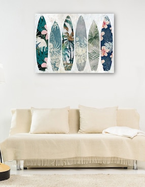 Cuadro decorativo Patrones de surf técnica mixta Cuadros Jr Objetos