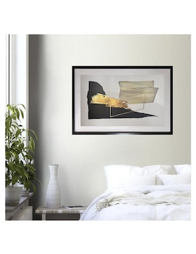 Pintura Mini Golden Summit II técnica acrílico Lune Art Gallery
