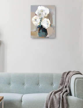 Cuadro decorativo Pétalo Panache IV técnica mixta Cuadros Jr Floreros