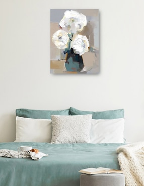 Cuadro decorativo Pétalo Panache IV técnica mixta Cuadros Jr Floreros