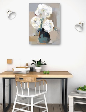 Cuadro decorativo Pétalo Panache IV técnica mixta Cuadros Jr Floreros